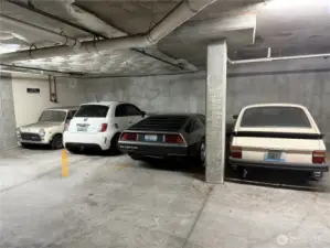 Four parking spaces!!
