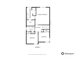 Upper Level Floorplan