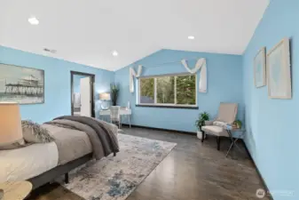 primary bedroom suite