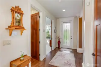 Hardwood Entry