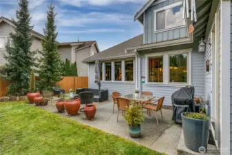 Perfect Aggregate & Brick Patio
