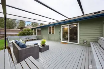 Enjoy year round usage of the outdoors