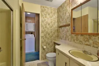 Secondary bathroom