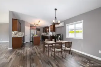 Open Dining - Virtually Staged