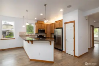 Kitchen and pantry