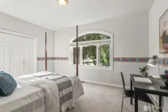 Third bedroom upstairs.