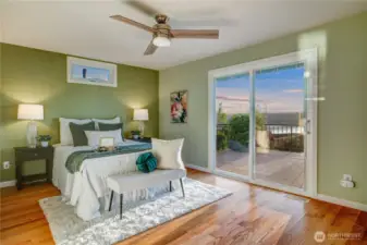 Owners suite has the view you want to wake up for!
