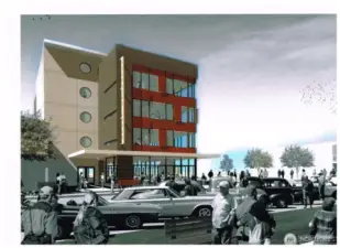 Possibility to build a new 50 ft mixed use building that will have fantastic views and foot traffic.