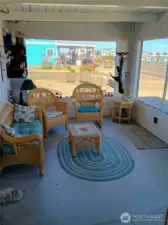 Make this a retail area or just your "front porch" looking out at the marina