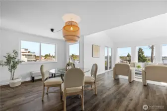 Dedicated dining space