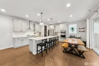 Stainless steel appliances and xtra large kitchen sink