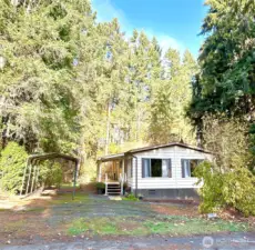 Street view of this level lot