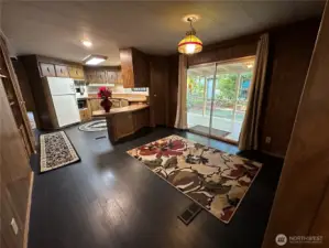 Dining room looking towards the kitchen