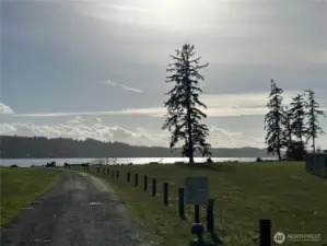 Entrance to the Lynch Cove Beach Park