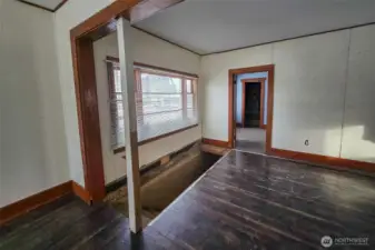 Stairwell to basement