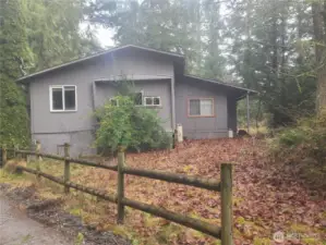 Front of the Mobile Home