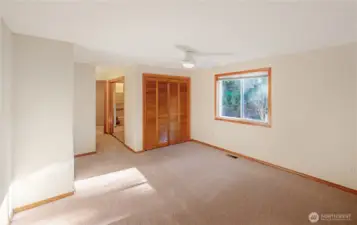 Primary bedroom angle 1