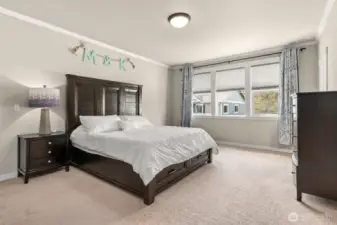 Master bedroom upstairs