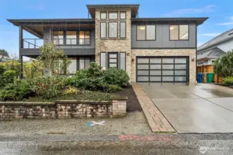 The home has been tastefully enhanced with recent updates.