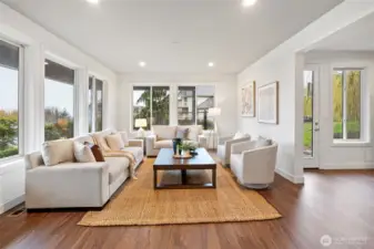 New LVP flooring throughout the main living areas.