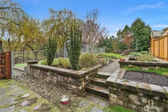 Raised gardens are perfect for your "kitchen garden".