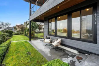 Enjoy more quiet space on the front of the home.