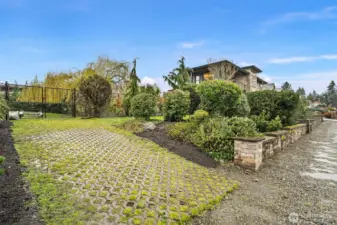 Additional off-street parking should you need it.