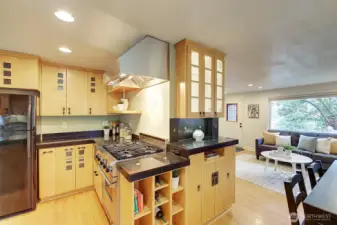 Beautiful kitchen cabinetry and storage