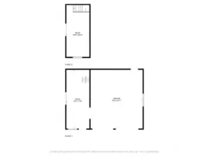 GARAGE W/LOFT TO FINISH