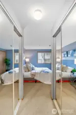 Lots of closet space in Primary Bedroom