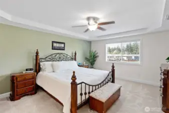 Primary Suite with room for a sitting area