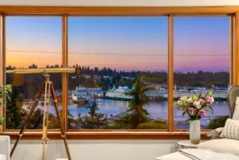 Sweeping views of Eagle Harbor - Welcome Home!