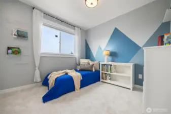Upstairs bedroom #2.