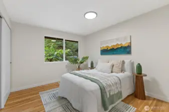 Bedroom #3 is also on the main level.