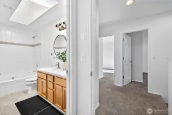 Main upstairs bathroom