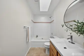 Main full bathroom