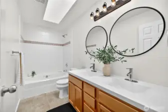 Primary suite bathroom