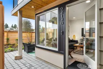 Photos of model home with similar finishes & floor plan.