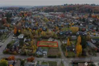 Lot lines are approximate.  Buyer to verify