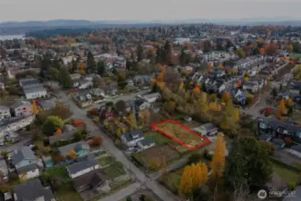 Lot lines are approximate.  Buyer to verify