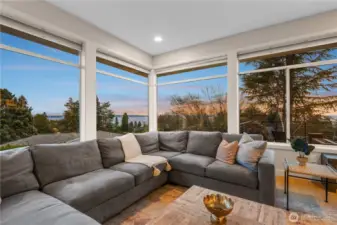 Sunken living room. Must see in person.