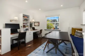 Main floor in the back of the house next to the kitchen