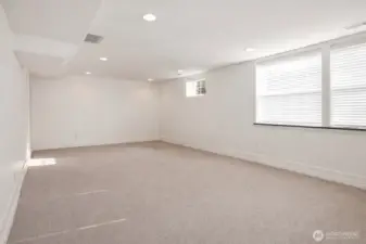 Lower floor bonus room