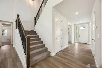 Choose your finishes. Photos are of a different Hastings in the community