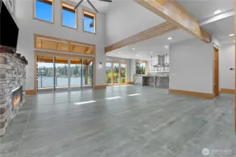 Open concept - natural lighting