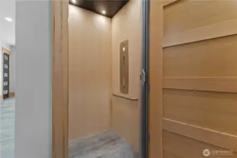 Custom elevator to all 3 levels