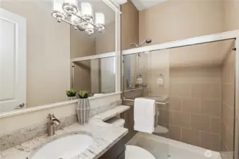 Main floor 3/4 bathroom