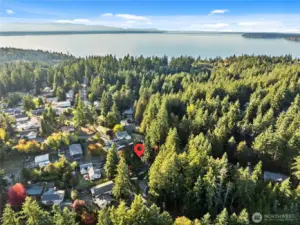 Proximity to Puget Sound.