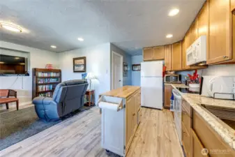 Upper level apartment area