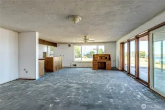 lower level family room